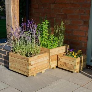 Forest Kendal Wooden Planter