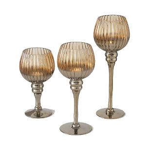 Minou Glass Candle Holder