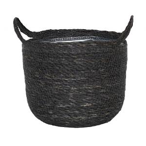 Ivyline Otto Grey Woven Lined Basket (Various Sizes)