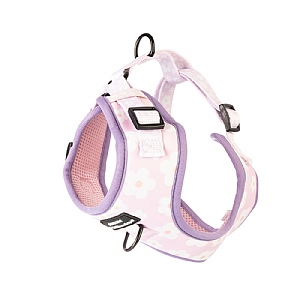 Pawsome Paws Boutique Pink Flower Adjustable Harness (Various Sizes)