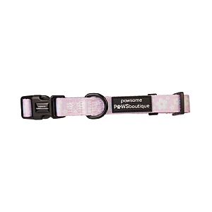Pawsome Paws Boutique Pink Flower Collar (Various Sizes)
