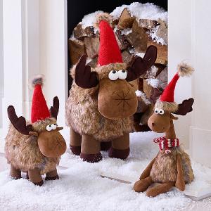Reindeer Festive Figures - Assorted Designs