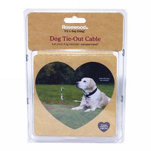 Rosewood Dog Tie-Out Cable
