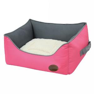 Snug & Cosy Explorer Dog Bed - Cerise