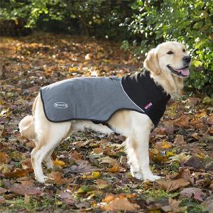 Scruffs® Quilted Thermal Dog Coat - Cajun Grey