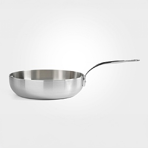 Samuel Groves Classic Stainless Steel 3-Ply Chefs Pan (Various Sizes)
