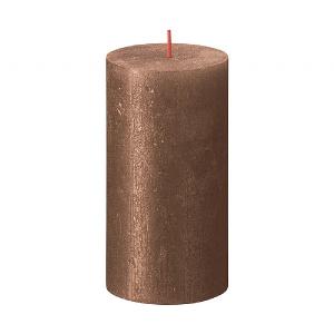 Bolsius Rustic Shimmer Metallic Candle - Copper (Various Sizes)