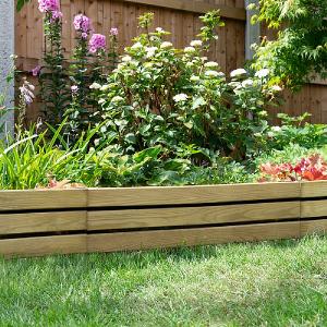 Forest Slatted Edging