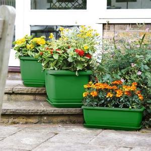 Self Watering Balconniere Trough 50cm (Various Colours)