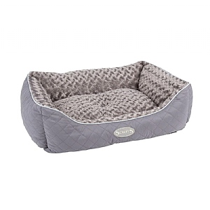 Scruffs Grey Wilton Box Bed (Various Sizes)