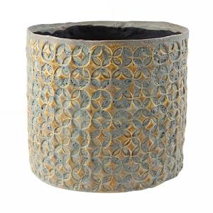 Ivyline Terni Pot Cover - Mustard (Various Sizes)