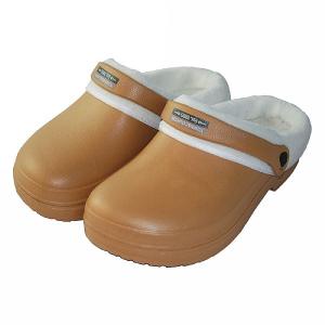 Town & Country Tan Fleece Lined Cloggies