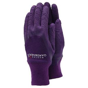 Ladies Aubergine Master Gardener Gloves