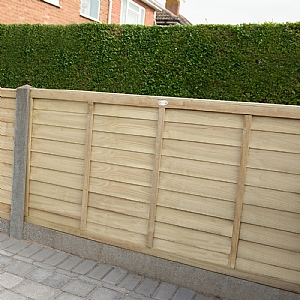 Forest 6ft x 3ft Pressure Treated Superlap Fence Panel (1.83m x 0.91cm)