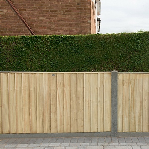 Forest 6ft x 4ft Pressure Treated Closeboard Fence Panel (1.83m x 1.23m)