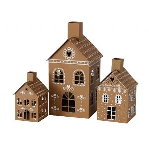 Village House Brown Lantern
