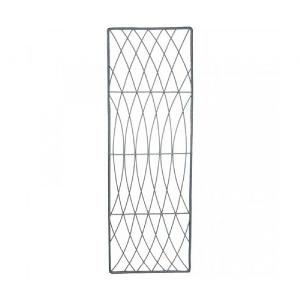 Smart Garden Rot-Proof Faux Willow Trellis Rectangular Slate