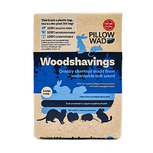 Pillow Wad Woodshavings (Various Sizes)