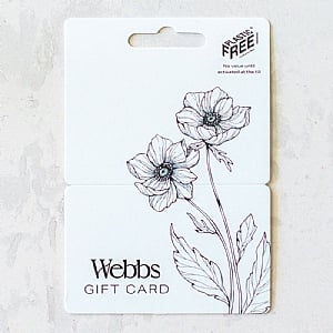 Webbs Gift Card