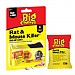 The Big Cheese Rat & Mouse Killer Grain Bait Sachets (6x25g)