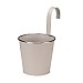 Smart Garden Fence & Balcony Hanging Pot Ivory - 15cm