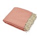 Weaver Green Diamond Blanket Coral