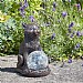 Smart Solar Mystic Mog LED Garden Ornament