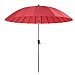 Hartman Shanghai 2.7m Round Parasol - Coral