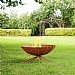 Ivyline Outdoor Metal Dakota Firebowl Rust