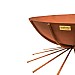 Ivyline Outdoor Metal Dakota Firebowl Rust