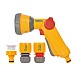 Hozelock Multi-Spray Gun Soft Touch & Fittings Set