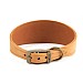 Ancol Timberwolf Whippet Leather Collar 30-34cm Mustard