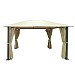 Marbella 3x4m Taupe Gazebo