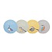 RSPB Free as Bird Ceramic Coasters Set of 4