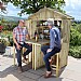 Zest Garden Bar & 2 Stool Set