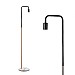 Steepletone Floor1D Copper Screw Up Style Dimmable Floor Lamp Base
