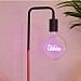 Steepletone Floor1D Copper Screw Up Style Dimmable Floor Lamp Base