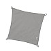 Pacific Lifestyle 5m Square Waterproof Shade Sail Grey
