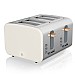 Swan 4 Slice Nordic Toaster White (ST14620WHTN)