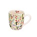 Cath Kidston Painted Table Ditsy Floral Breakfast Mug Green