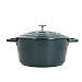 MasterClass Cast Aluminium 24cm Casserole Dish (4L) - Hunter Green