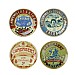 BIA Classic Camembert Plates - Set of 4