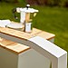 LIFE Outdoor Living Summer Lounger with Side Table