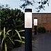 London USB Solar Post Light - Anthracite