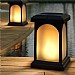 TrueFlame USB Solar Crook Lantern