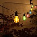 Noma 10 LED Multicoloured Connectable Edison Bulb Festoon Lights