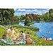 Gibsons Day Trip to Arundel 4 x 500 Piece Jigsaw Puzzles