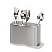 Joseph Joseph Surface™ Stainless-steel Cutlery Drainer - Stone