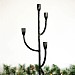 Black Metal 4 Tier Candle Holder (57cm)