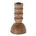 Wooden Candlestick Holder (15.5cm)